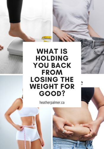 What is holding you back from losing the weight for good?